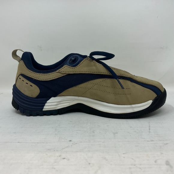 Gravis Nineteen Sneakers Men's 8.5 Brown Suede Navy Laces Skate Style VTG NIB - Picture 5 of 16